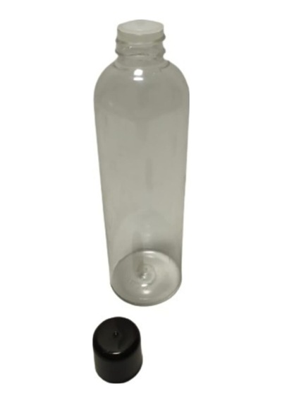 400 Ml Plastik Şeffaf Kolonya Şişesi
