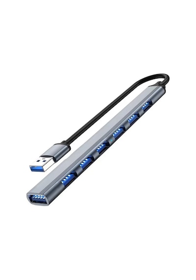 Usb 3.0 To Usb 2.0 Port Çoğaltıcı Hub 7in1 Otg Adaptör 6lı Usb Çoklayıcı