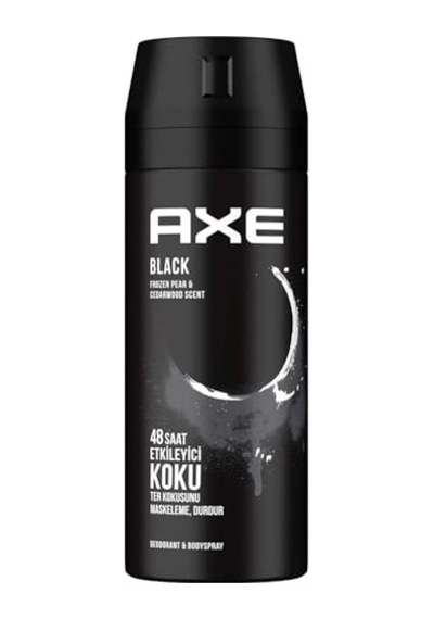 Axe Erkek Deodorant Sprey Black 150 Ml