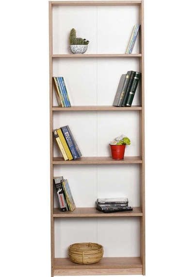 Adoremobilya Modern 5 Raflı Kitaplık - Sonoma