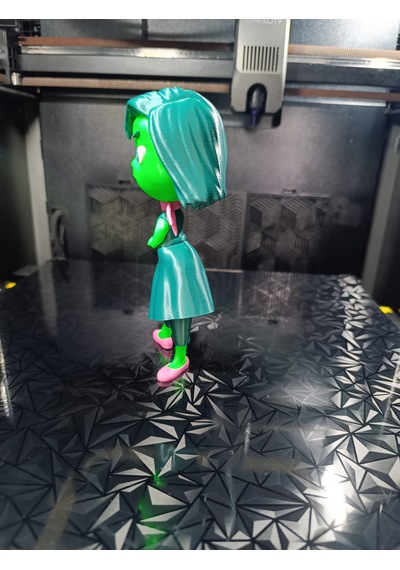 Sevimli Tiksinti Karakteri Masaüstü Figür - 3d Yazıcı Baskı - Hediyelik