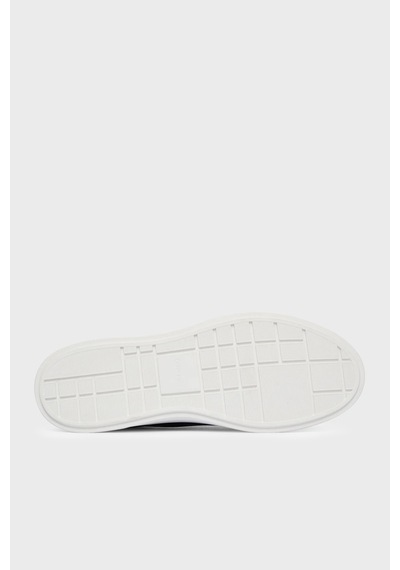 Calvin Klein Deri Logolu Sneaker Ayakkabı Hw0hw032950gm Bayan Ayakkabı Hw0hw03295 0gm Siyah