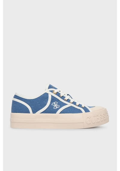 Guess Issah Kadın Sneaker Ayakkabı Flpıssfal12 Mavi