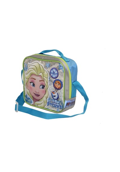 Frozen Elsa Beslenme Çantası Simli Lisanslı Çok Renkli