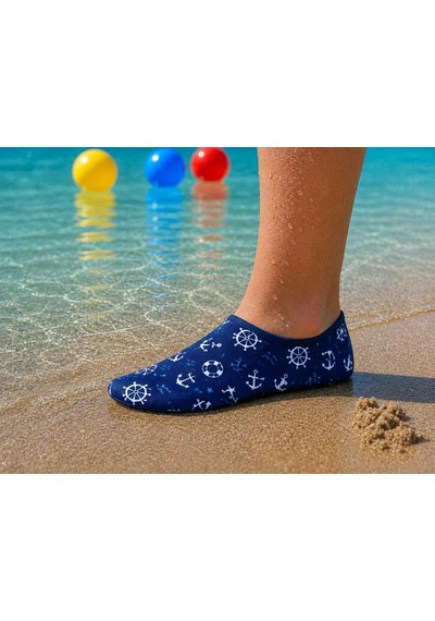 Gripptoes Kaymaz Damla Tabanlı Deniz&havuz Çorabı P2 Çok Renkli