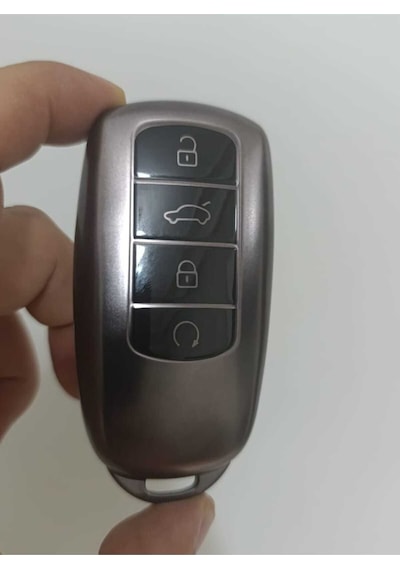 Gma Keys Chery Tiggo 8 Pro Omoda 5 Tiggo 7 Avantgarde Jaaeco Nano Anahtar Kılıfı Gri Siyah Renk