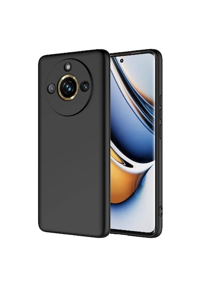 Realme 11 Pro Plus Kılıf Yumuşak Silikon Kamera Korumalı Lansman Pazarplus Lila