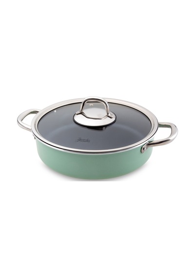 Jumbo Mint Green 7 Parça Granit Tencere Seti Yeşil
