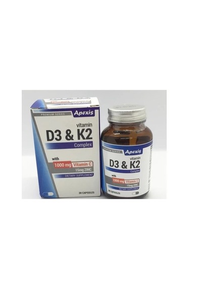 Apexis D3 & K2 Complex 30 Kapsül