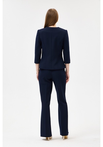 Velnara Moda Lacivert Zamansız Klasik Kadın Takım Elbise-v Yaka Ceket & İspanyol Paça Pantolon Lacivert - 927041557 Lacivert Velnara Moda Lacivert Zamansız Klasik Kadın Takım Elbise-v Yaka Ceket & İspanyol Paça Pantolon Lacivert - 927041557 Lacivert