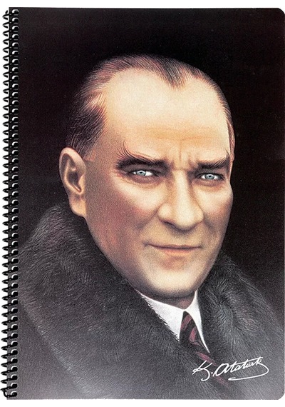 Keskin Color Atatürk Defter Pp Kapak Kareli A4 80 Yaprak 327922-99
