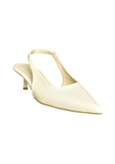 Fox Shoes U518439809 Bej Alçak Topuklu Kadın Ayakkabı Bej