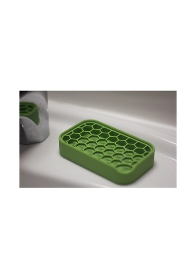 Buççin Online Mağaza Sabunluk / Minimalist Sabunluk / Modern Sabunluk Plastik Yeşil Çok Renkli