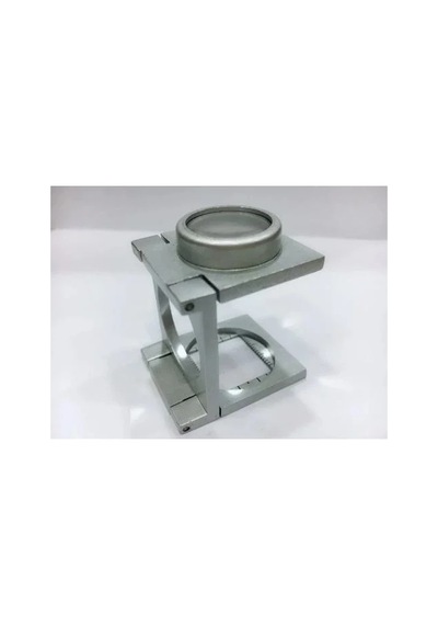 Ers 20 Mm Büyüteç Lup Dokumacı Büyüteci Full Çelik Katlanabilir Th9007a