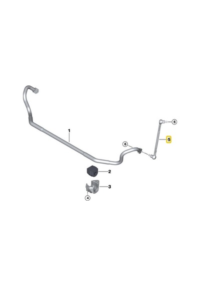 Bmw Uyumlu 1 Seri 3 Seri Z4 Ve X1 Viraj Askı Çubuğu Ön Sol 313567