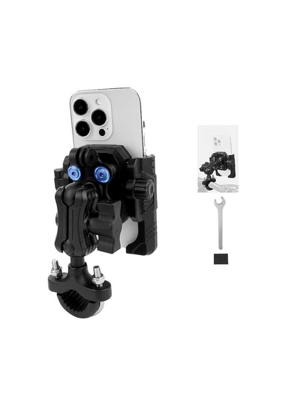 Mechrıg 12.7 - 33 Mm Uyumlu U Tipi Motosiklet Telefon Tutucu