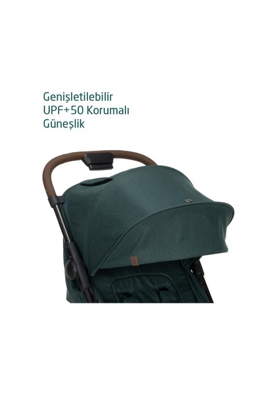 Maxi-Cosi Oslo Carbon 5,6 kg Ultra Hafif Premium Kabin Boy Bebek Arabası Twillic Green