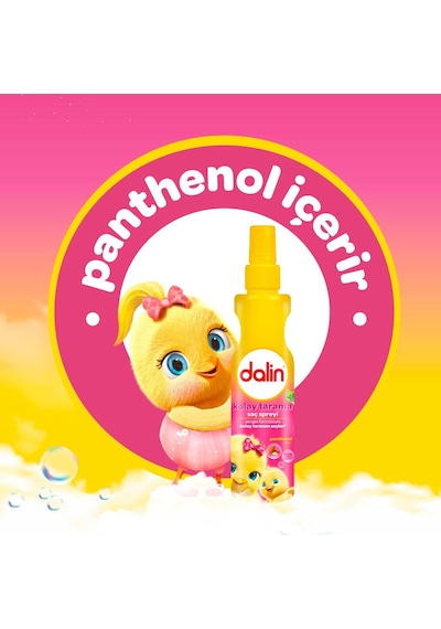 Dalin Badem Özlü Kolay Tarama Saç Spreyi 200 ML 3  Adet