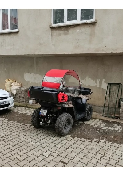 Yanları Açık Kumaş Tente