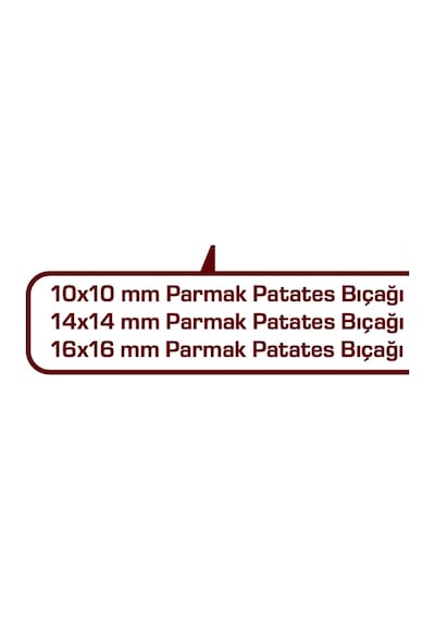 Boğaziçi Patates Doğrama Makinesi 1000 Kg / Saat