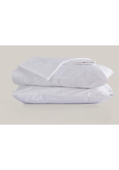 Sleeptown Celia Pamuk Luxury Yıkanabilir Mevsimlik Otel Nevresimi Çift Kişilik Nevresim 200x220 Beyaz Diğer