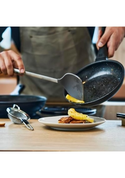 Pro Wok Spatula, Silikon Uçlu 0