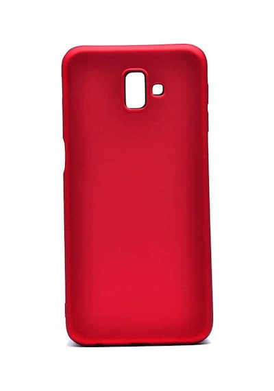 Samsung Uyumlu Galaxy J6 Plus Kılıf Zore Premier Silikon Kapak Kırmızı