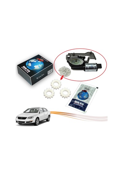 Vw Golf MK5 - Passat B6 Koltuk Bel Desteği Motor Dişlileri 5040101a Ecp500084