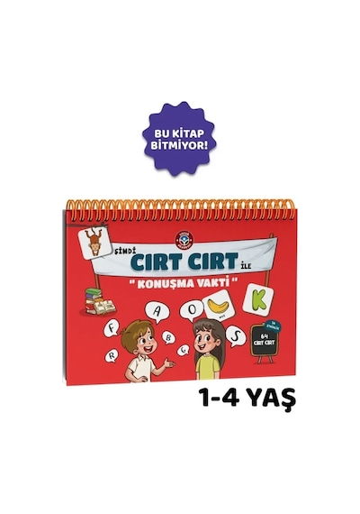 Şimdi Cırt Cırt Ile Konuşma Vakti Etkinlik Kitabı