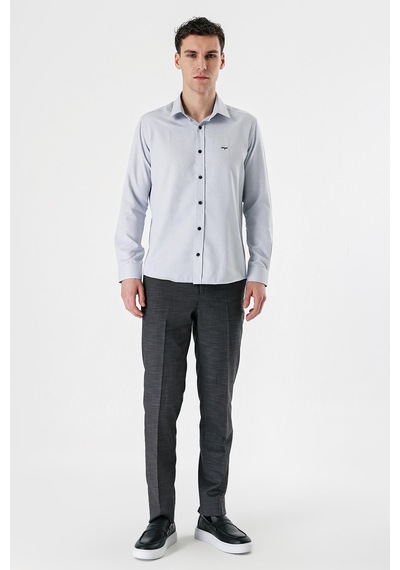 İmza Siyah Uzun Kollu Desenli Armürlü Sert Yaka Cepsiz Pamuklu Slim Fit Dar Kesim Gömlek 1004235171-siyah Siyah İmza Siyah Uzun Kollu Desenli Armürlü Sert Yaka Cepsiz Pamuklu Slim Fit Dar Kesim Gömlek 1004235171-siyah Siyah