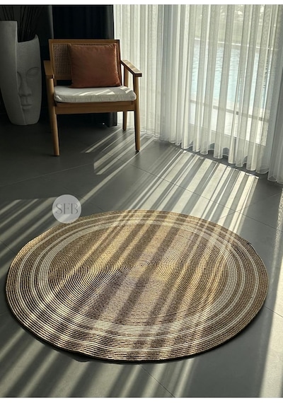 Home Turko Jüt Kilim, Paspas, Mutfak Halısı, Banyo Paspası, Kilim, Halı, Oturma Odası Halısı, Balkon Paspası 90 Diğer