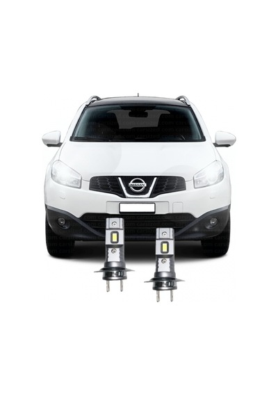Nıssan Qashqai J10 Led Kısa Far Ampulü Mini Led 2'li Set H7