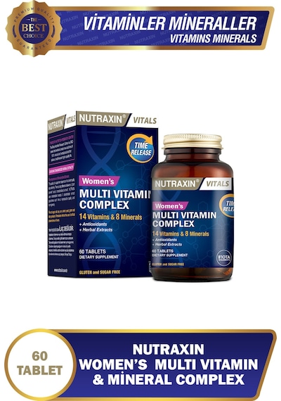 Nutraxin Multivitamin Complex Women's 60 Tablet