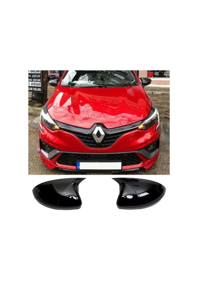 Renault Clio 5 Batman Yarasa Ayna Kapağı Piona Black Abs 2019 2020 2021 2022 2023 2024 2025