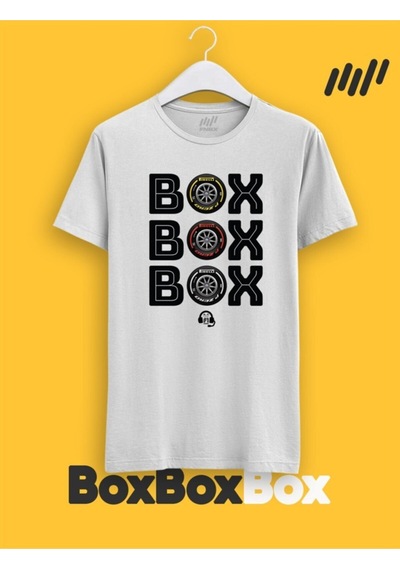 Flood Of Style Box Box Box T-shirt Beyaz