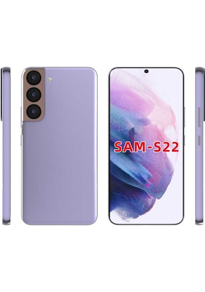 Zore Galaxy Uyumlu S22 Kılıf Süper Silikon Kapak - Renksiz Renksiz