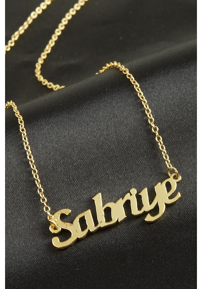 Gld-spt- Sabriye İsimli Kolye -sarı altın