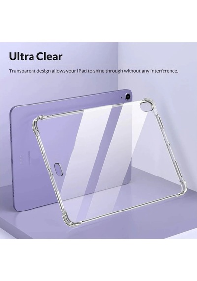 Apple Uyumlu iPad  Air 11 2024 Kılıf Redclick Tablet Süper Silikon Kapak