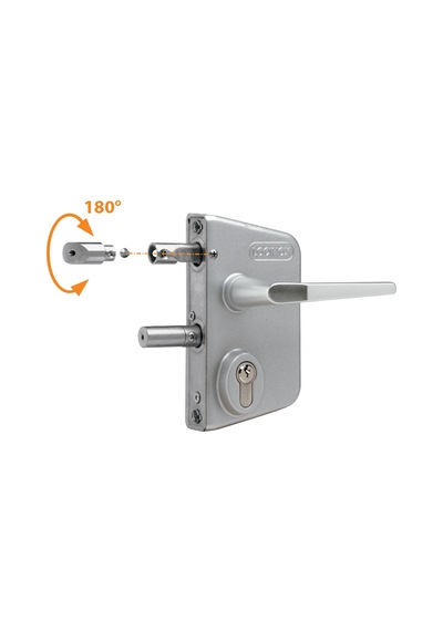 Locinox Yüzeye Monte Kapı Kilidi 60-40mm Alüminyum Kapı Kilidi