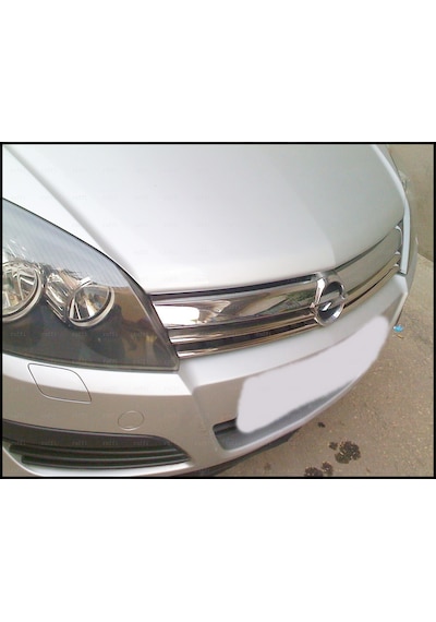 Opel Astra H Krom Ön Panjur 4 Prç. 2004-2010 Arası P. Çelik