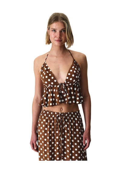 Penti Polka Dot Frill Bikini Üstü