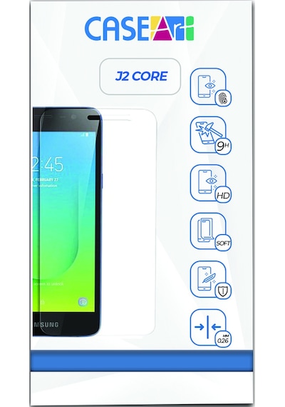 Samsung Uyumlu J2 Core Temperli Ekran Koruyucu Kırılmaz Cam