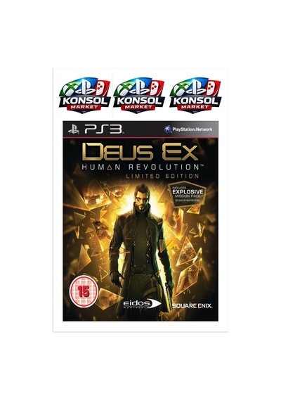 Deus Ex Human Revolution Limited Edition - Playstation 3 Oyunu Açılmış