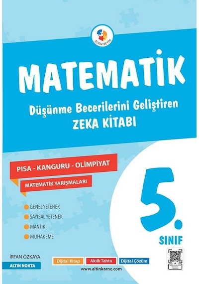 Altın Nokta Yayınları 5.sınıf Bilsem-kanguru-olimpiyat Sınavlarına Hazırlık Seti 4 Kitap
