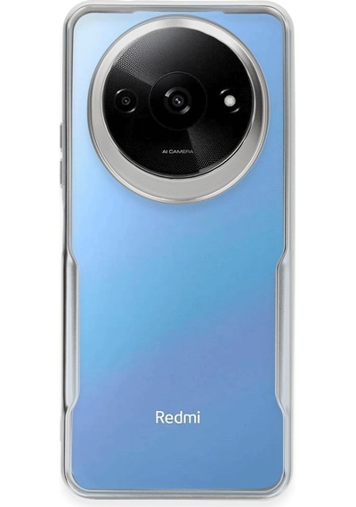 Xiaomi Redmi A3 4g Uyumlu Kılıf Boyi Silikon Kapak - Gümüş