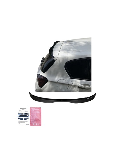 Bmw F20 1 Serisi 2011-2019 Spoiler Piano Black Bagaj Üstü Spoiler Eki