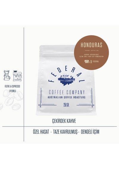 Federal X Hüüp Honduras Fermente Kahve 250 Gr V60