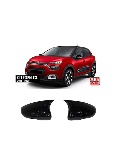 Citroen C3 Batman Yarasa Ayna Kapağı 2016-2021