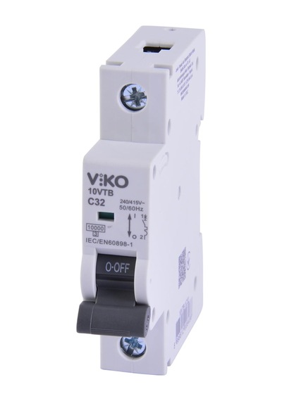 Viko 10vtb-1c32 Otomatik Sigorta 10ka C Tipi 1 Kutup 32a 10