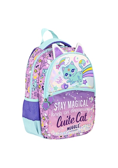 Muggle Mu-9094 Sweet Cat Koleksiyonu Ilkokul Çantasi Karışık